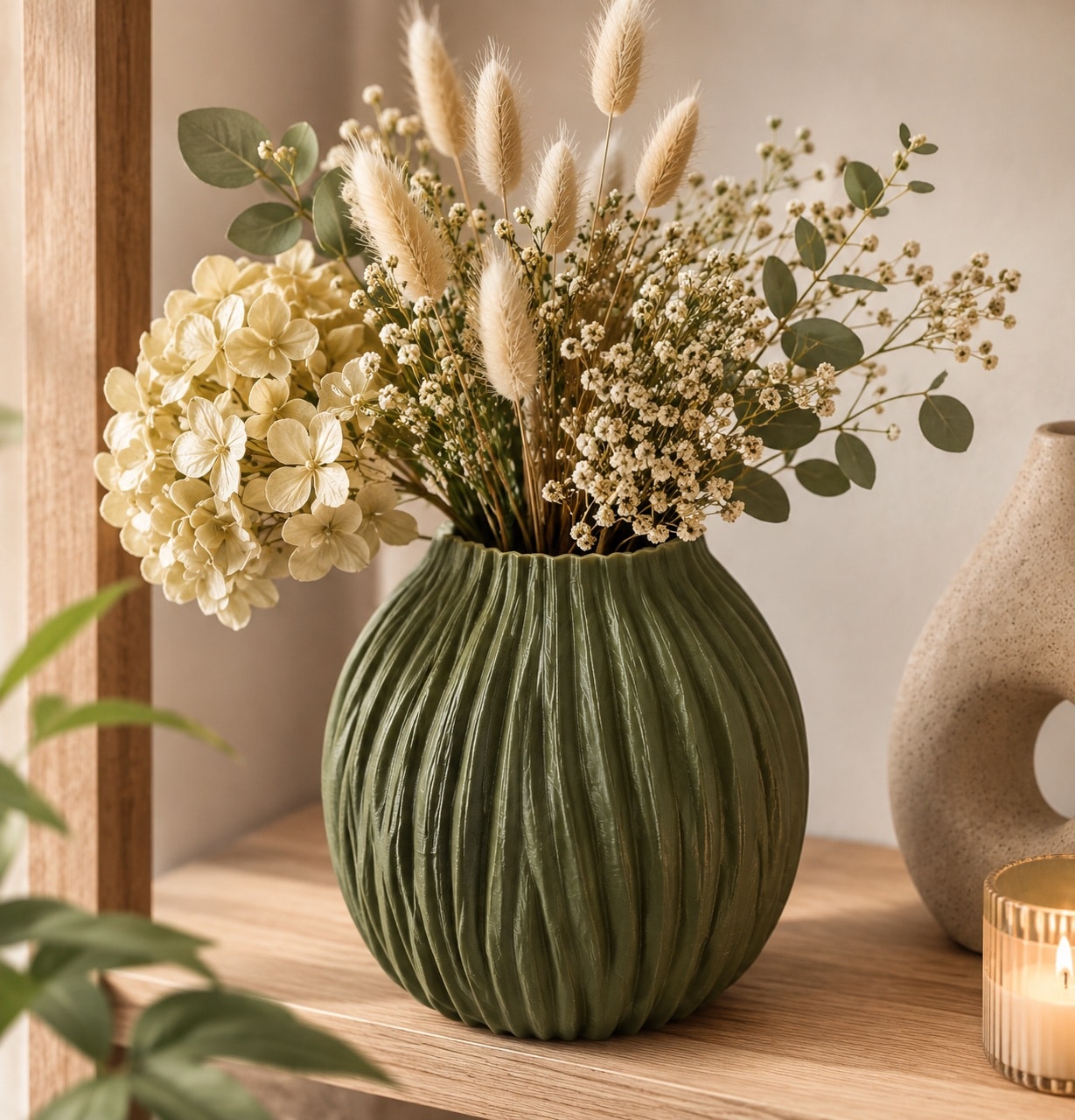 Ripple Oval vase